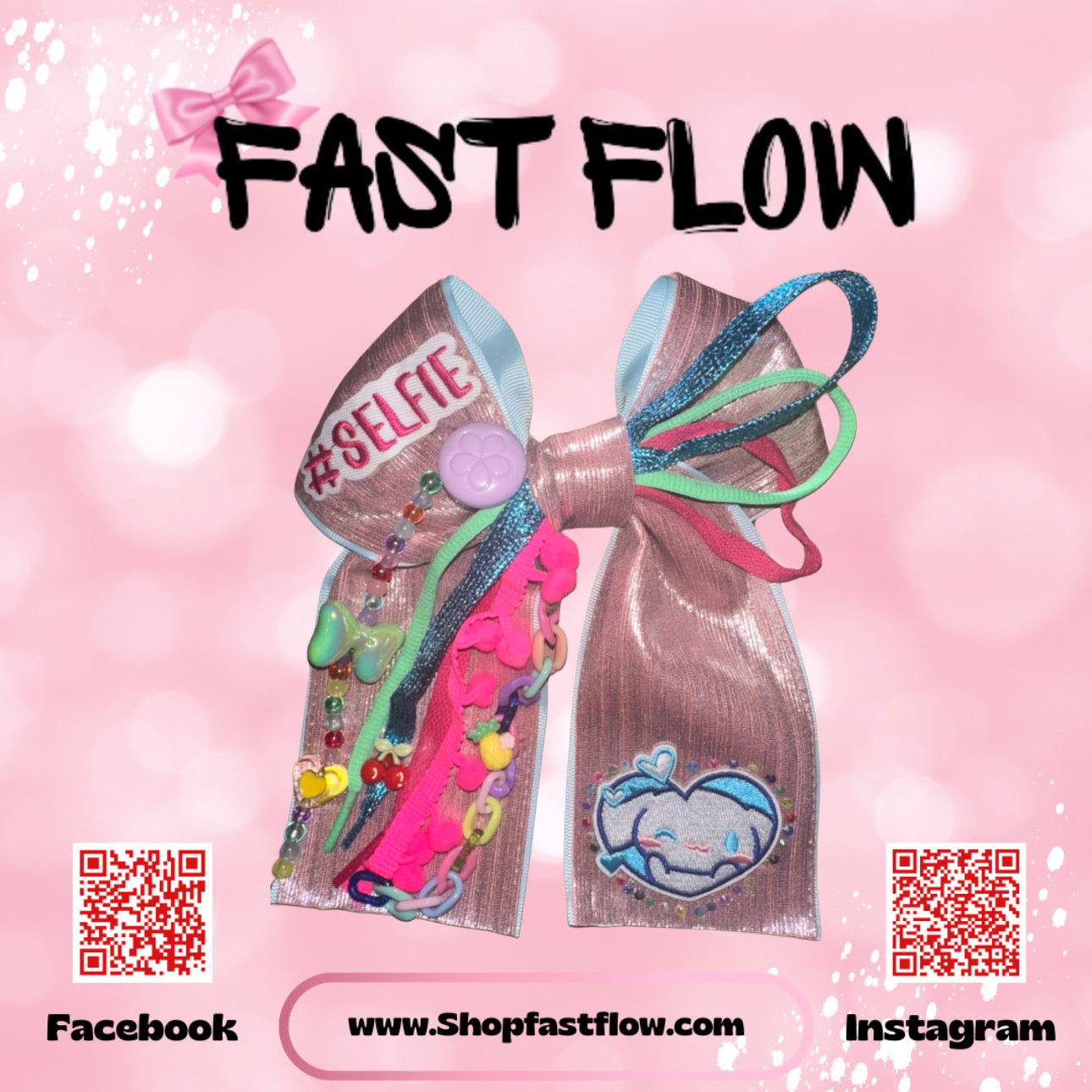 Melody Selfie Retro Bows