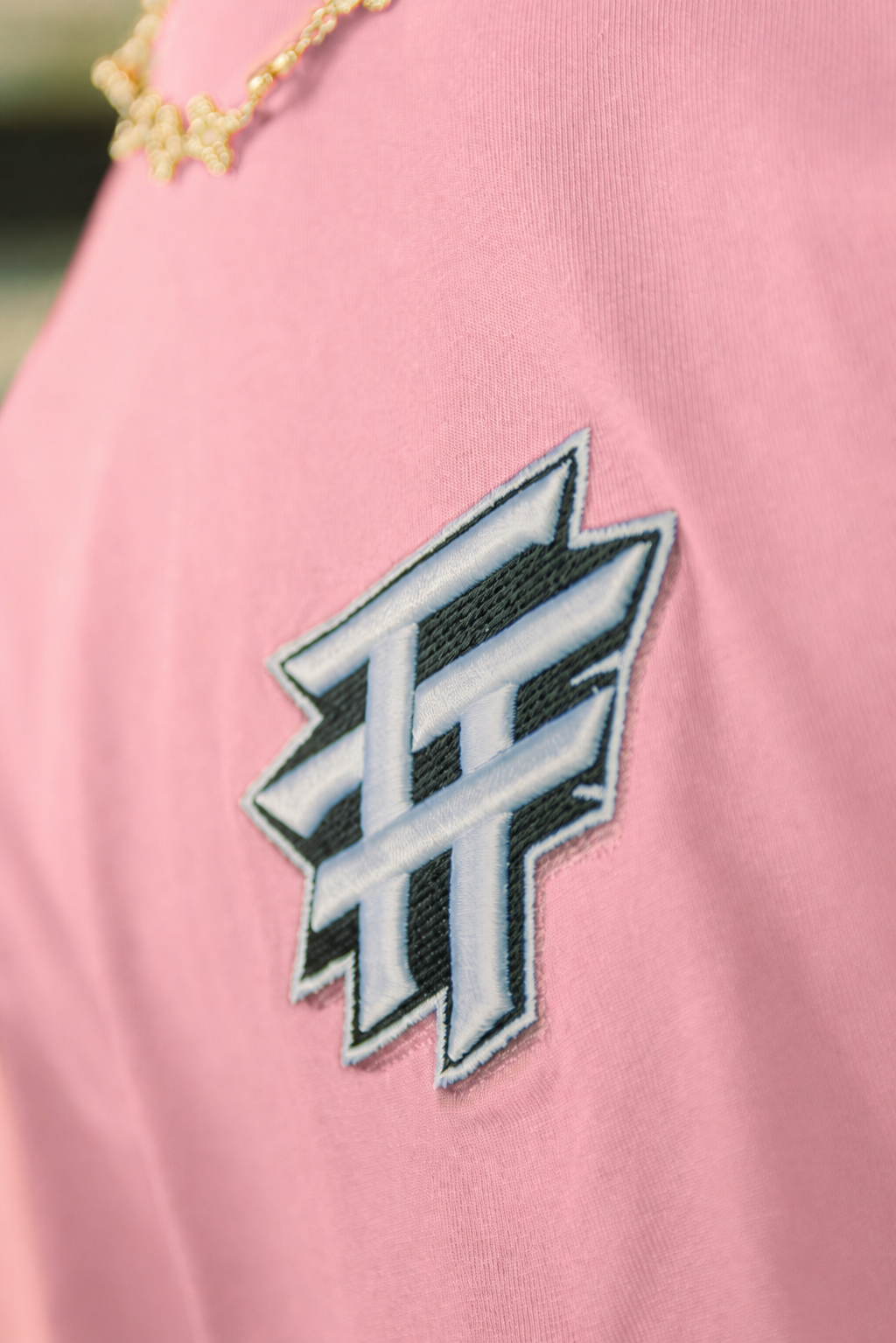 BORN MILLIONAIRES OVERSIZED  PINK TEE