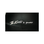 THE WORLD IS YOURS OVERSIZED BLACK TEE