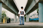 THE WORLD IS YOURS OVERSIZED WHITE TEE